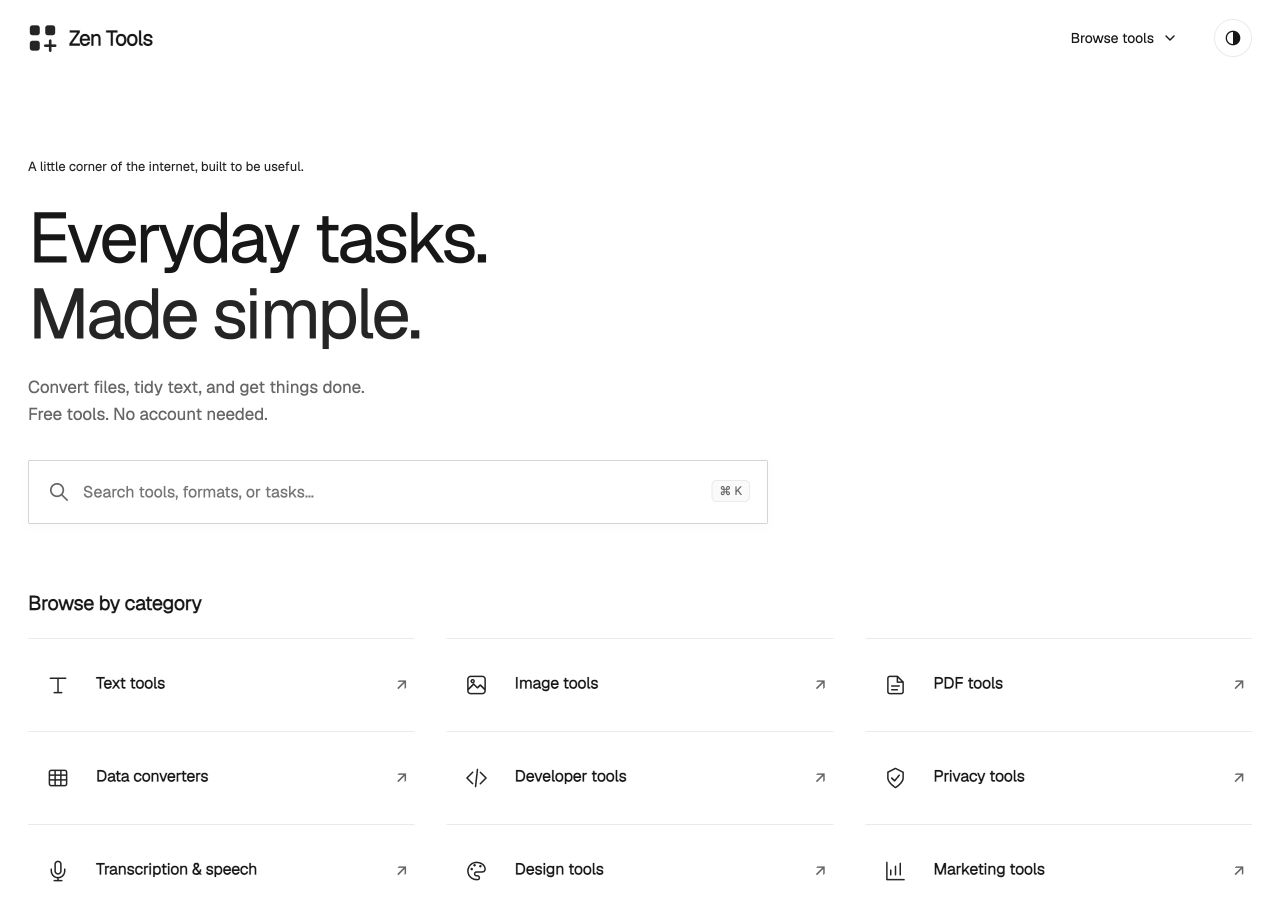 Edition homepage preview